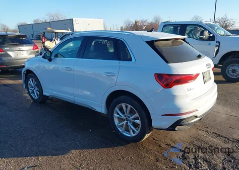 2022 Audi Q3 Premium Plus 45 Tfsi S Line Quattro Tiptronic z USA, uszkodzony, nr VIN WA1EECF38N1138603